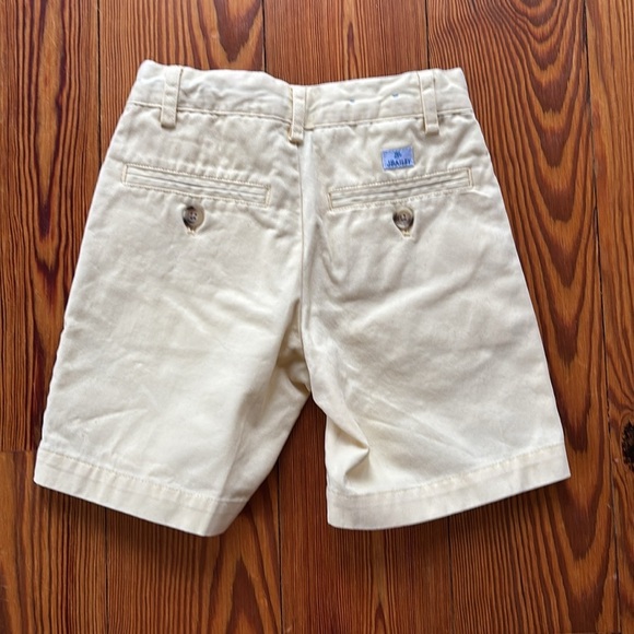 J. Bailey Boys Yellow Shorts Zipper And Button Side Slit Pockets Size 5 - Picture 7 of 8